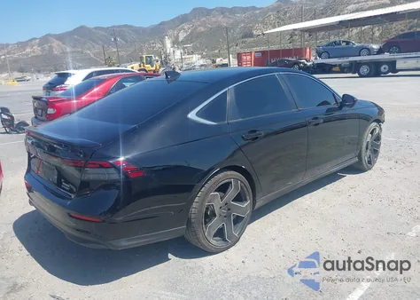 2024 Honda Accord Hybrid Sport из США, поврежденный, VIN 1HGCY2F58RA019554